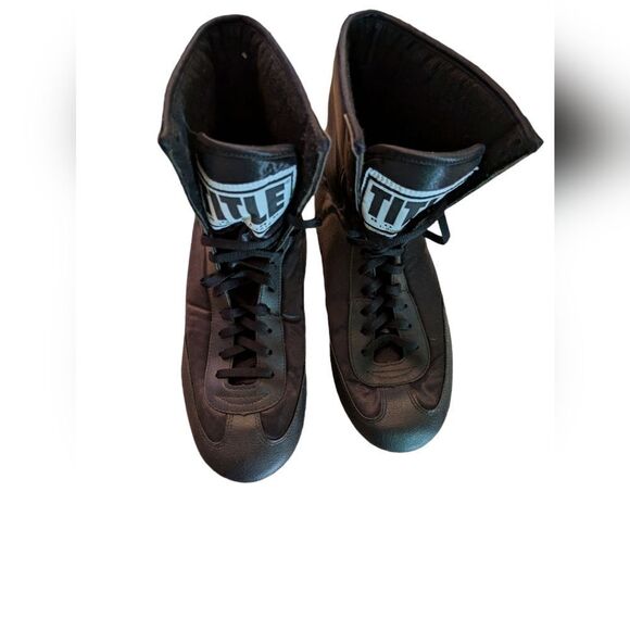 Title Boxing Speed-Flex Encore Mid-Lenght Boxing Shoes - Picture 3 of 7